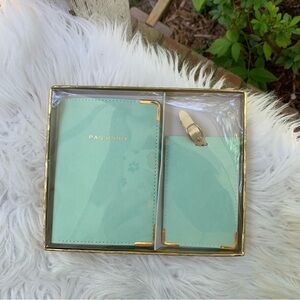 Passport and Luggage Tag Set